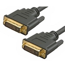 5bites APC-096-020 Кабель  DVI M / DVI M (24+1) double link, зол.разъемы, ферр.кольца, 2м.