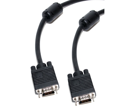 5bites APC-133-100 Кабель VGA сигнальный HD15M/HD15M, ферр.кольца, 10м. 5bites APC-133-100 Кабель VGA сигнальный HD15M/HD15M, ферр.кольца, 10м.