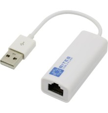 5bites UA2-45-02WH Кабель-адаптер  USB2.0 -> RJ45 10/100 Мбит/с, 10см