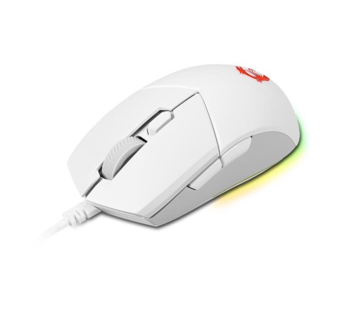 Мышка USB OPTICAL GAMING CLUTCH GM11 WHITE MSI