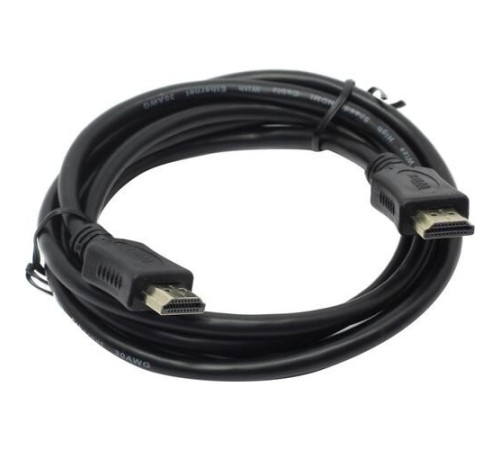 Wize C-HM-HM-1.8M Кабель HDMI, 1.8 м, v.2.0, 19M/19M, позол.разъемы, экран, черный, пакет