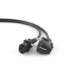 Wize CAC10-EU-C13-3M Кабель сетевой, 3 м, Евровилка 3 pin - C13, 10 А, черный, пакет