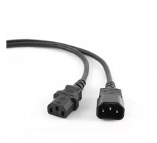 Wize CAC6-C13-C14-1.8M Кабель сетевой , 1.8 м, C13-С14, 6 А, черный, пакет