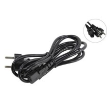 Exegate EP280646RUS Кабель питания ExeGate Power PC-1,8P (Евровилка Schuko->С13) VDE-250V-3*0.75mm2, медь, черный, 1.8м.