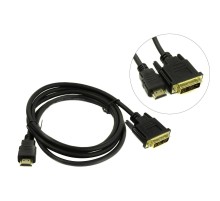 Exegate EX284894RUS Кабель HDMI-DVI ExeGate EX-CC-HDMIM-DVIM-3.0 (19M/19M, single link, 3м, позолоченные контакты)