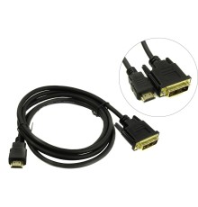 Exegate EX284893RUS Кабель HDMI-DVI ExeGate EX-CC-HDMIM-DVIM-1.8 (19M/19M, single link, 1,8м,позолоченные контакты)