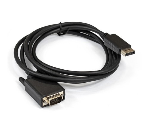 Exegate EX284914RUS Кабель DisplayPort-VGA ExeGate EX-CC-DPM-VGAF-1.8 (20M/15M, 1,8м, экран)