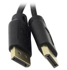 Exegate EX284911RUS Кабель DisplayPort (20M-20M) 1.0м ExeGate <EX-CC-DP-1.0> v1.2, позол. контакты