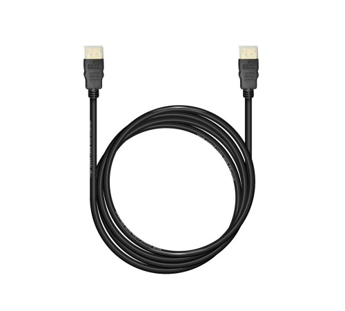 Bion Кабель HDMI v1.4, 19M/19M, 3D, 4K UHD, Ethernet, CCS, экран, позолоченные контакты, 2м, черный [BXP-CC-HDMI4L-020]