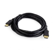 Bion Кабель HDMI v1.4, 19M/19M, 3D, 4K UHD, Ethernet, CCS, экран, позолоченные контакты, 4.5м, черный [BXP-CC-HDMI4L-045]
