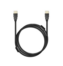 Bion Кабель HDMI v2.1, 19M/19M, 3D, 8K UHD, экран, ферритовые кольца, 1м, черный [BXP-HDMI21-010]