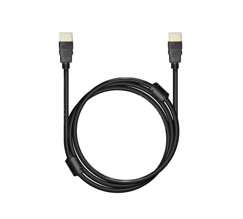 Bion Кабель HDMI v2.1, 19M/19M, 3D, 8K UHD, экран, ферритовые кольца, 1м, черный [BXP-HDMI21-010]