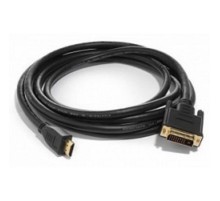 Bion Кабель HDMI-DVI-D 19M/19M, single link, экран, позолоченные контакты, 1.8м, черный [BXP-CC-HDMI-DVI-018]