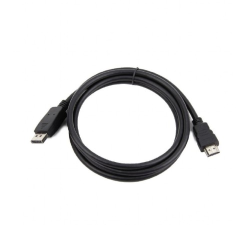 Bion Кабель DisplayPort - HDMI, 20M/19M, однонаправленный конвертор сигнала с DisplayPort в HDMI, 3м, черный [BXP-CC-DP-HDMI-030]