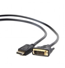 Bion Кабель DisplayPort - DVI, 20M/24+1M, позолоченные контакты, 1,8м, черный [BXP-CC-DPM-DVIM-018]