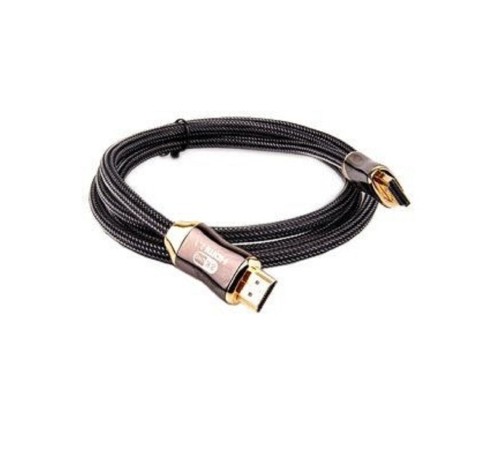 Telecom Кабель HDMI 19M/M,ver. 2.1, 8K@60 Hz 1.5m метал разъемы, нейлоновая оплетка Telecom <TCG300-1.5M> [06937510844067]