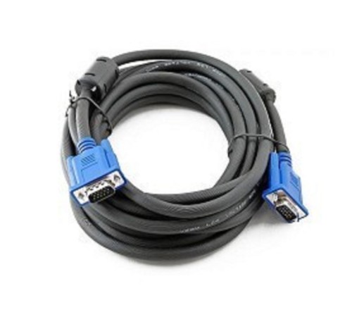 TV-COM Кабель соединительный (QCG341AD) SVGA (15m/15m) 1,8m 2 фильтра [6937510843794 / 6937510900015]