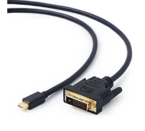 Cablexpert Кабель mDP-DVI, 20M/25M, 1.8м, черный, позол.разъемы, пакет (CC-mDPM-DVIM-6) Cablexpert Кабель mDP-DVI, 20M/25M, 1.8м, черный, позол.разъемы, пакет (CC-mDPM-DVIM-6)