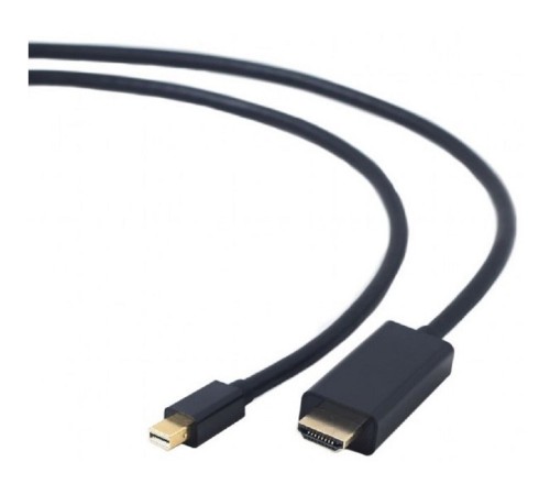 Cablexpert Кабель mDP-HDMI, 20M/19M, 1.8м, черный, позол.разъемы, пакет (CC-mDP-HDMI-6) Cablexpert Кабель mDP-HDMI, 20M/19M, 1.8м, черный, позол.разъемы, пакет (CC-mDP-HDMI-6)