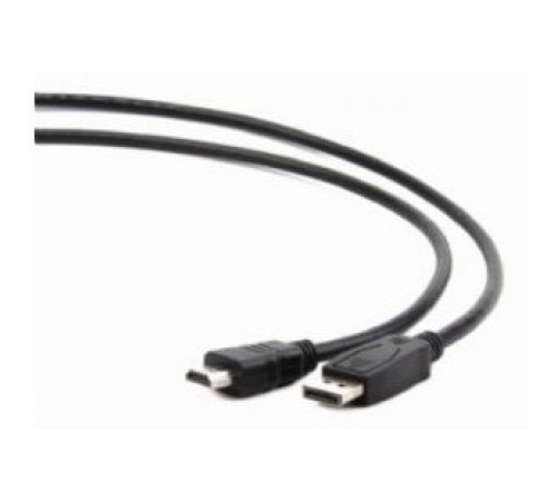 Cablexpert Кабель DisplayPort->HDMI, 7.5м, 20M/19M, черный, экран, пакет (CC-DP-HDMI-7.5M) Cablexpert Кабель DisplayPort->HDMI, 7.5м, 20M/19M, черный, экран, пакет (CC-DP-HDMI-7.5M)