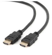 Кабель HDMI Gembird/Cablexpert , 1м, v1.4, 19M/19M, серия Light, черный, позол.разъемы, экран (CC-HDMI4L-1M)
