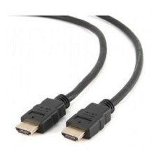 Кабель HDMI Gembird/Cablexpert, 0.5м, v1.4, 19M/19M, черный, позол.разъемы, экран (CC-HDMI4-0.5M)