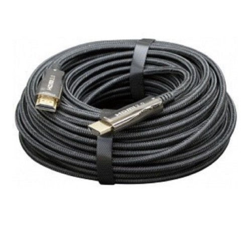 Активный оптический кабель HDMI Cablexpert, 50м, v2.0, 19M/19M, AOC Premium Series, позол.разъемы, экран, коробка (CCBP-HDMI-AOC-50M)