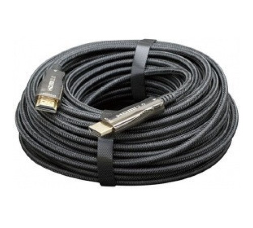 Активный оптический кабель HDMI Cablexpert, 80м, v2.0, 19M/19M, AOC Premium Series, позол.разъемы, экран, коробка (CCBP-HDMI-AOC-80M)