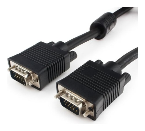 Gembird /Cablexpert CC-PPVGA-15m-B, Кабель VGA Premium ,15M/15M, 15м, тройн. экран,феррит. кольца,пакет ,черные Gembird /Cablexpert CC-PPVGA-15m-B, Кабель VGA Premium ,15M/15M, 15м, тройн. экран,феррит. кольца,пакет ,черные