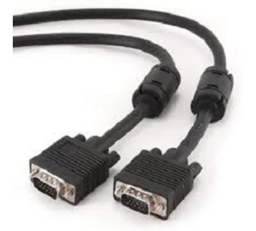 Gembird/Cablexpert CC-PPVGA-10-B, Кабель VGA Premium , 15M/15M, 3.0м, черный, тройной экран, феррит.кольца Gembird/Cablexpert CC-PPVGA-10-B, Кабель VGA Premium , 15M/15M, 3.0м, черный, тройной экран, феррит.кольца
