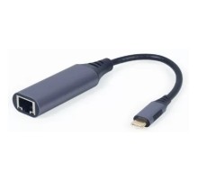 Cablexpert A-USB3C-LAN-01 Адаптер интерфейсов Cablexpert A-USB3C-LAN-01, USB-C (вилка) в Гигабитную сеть Ethernet (RJ-45)