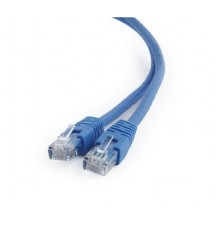 Патч-корд UTP Cablexpert PP6U-0.5M/B кат.6, 0.5м, литой, многожильный (синий)