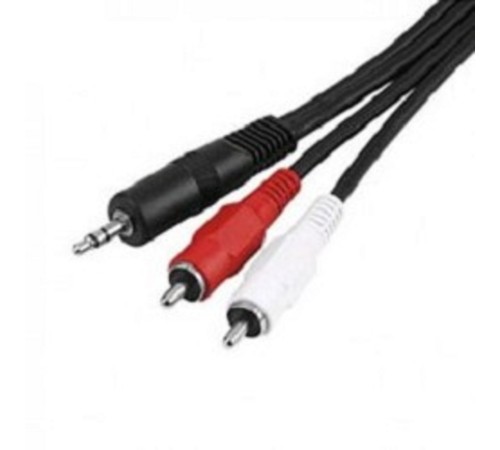 5bites AC35J2R-015M Кабель 3.5 Jack/M - 2*RCA/M, 1.5м, стерео 5bites AC35J2R-015M Кабель 3.5 Jack/M - 2*RCA/M, 1.5м, стерео
