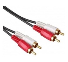 Exegate EX254084RUS Кабель аудио (2xRCA - 2xRCA) 3м Exegate, позолоченные разъемы