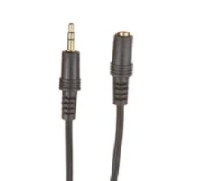 Exegate EX284943RUS Удлинитель звуковой ExeGate EX-CCA-423-1.5 (3.5mm Jack M/3.5mm Jack F, 1,5м, позолоченные контакты)