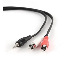 Bion Кабель аудио, джек3.5 / 2x RCA , 1.2м [BXP-CCA-458]