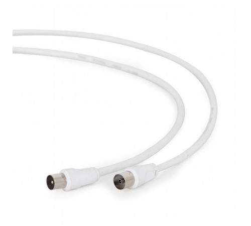 Gembird Кабель Кабель телевизионный, Coaxial M/F, белый, 3м (CCV-515-W-3M) Gembird Кабель Кабель телевизионный, Coaxial M/F, белый, 3м (CCV-515-W-3M)