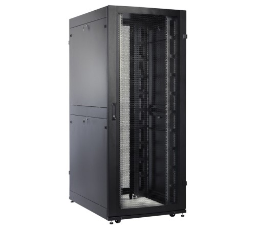 Шкаф серверный ЦМО ШТК-СП-42.8.10-48АА-9005 42U 800x930мм пер.дв.перфор. 2 бок.пан. 1350кг черный Шкаф серверный ЦМО ШТК-СП-42.8.10-48АА-9005 42U 800x930мм пер.дв.перфор. 2 бок.пан. 1350кг черный