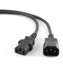 Cablexpert Кабель питания C14- C19, 3х1кв.мм, черный, 1.8м , с заземлением (PC-189-1-1)
