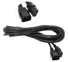 Exegate EP280634RUS Кабель монитор - компьютер (UPS->устройство) ExeGate Power EC-10P (IEC 320 С13->С14) VDE-250V-3*1.0mm2, медь, черный, 10м.