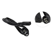 Exegate EP280669RUS Кабель питания ExeGate Power PC19-1,8P (Евровилка Schuko->С19) VDE-250V-3*1.5mm2, медь, черный, 16А, 1.8м.