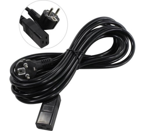 Exegate EP280671RUS Кабель питания ExeGate Power PC19-5P (Евровилка Schuko->С19) VDE-250V-3*1.5mm2, медь, черный, 16А, 5м. Exegate EP280671RUS Кабель питания ExeGate Power PC19-5P (Евровилка Schuko->С19) VDE-250V-3*1.5mm2, медь, черный, 16А, 5м.