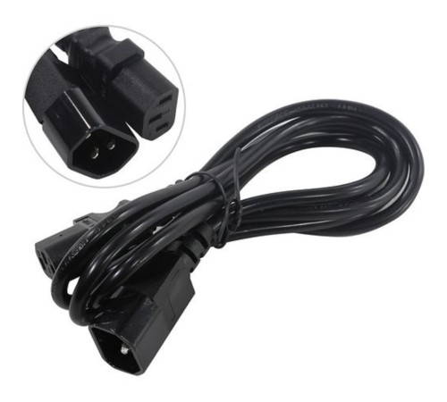 Exegate ES280987RUS Кабель монитор - компьютер (UPS->устройство) ExeGate Special EC-1,8S (IEC 320 С13->С14) 3*0.5mm2, CCA, черный, 1.8м.