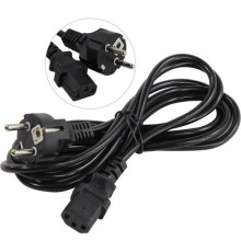 Exegate ES280995RUS Кабель питания ExeGate Special PC-3S (Евровилка Schuko->С13) 3*0.5mm0, CCA, черный, 3м.