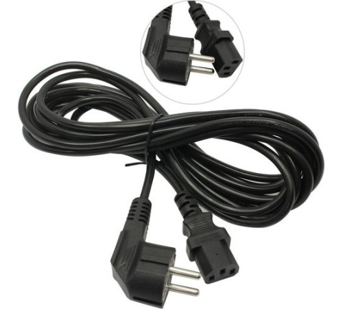 Exegate ES281002RUS Кабель питания ExeGate Special PC-5S (Евровилка угловая Schuko->С13) 3*0.5mm2, CCA, черный, 5м. Exegate ES281002RUS Кабель питания ExeGate Special PC-5S (Евровилка угловая Schuko->С13) 3*0.5mm2, CCA, черный, 5м.