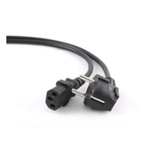 Bion Кабель питания 1.8м, евровилка с заземлением, 0.5мм, Schuko-C13, черный [BXP-PC-186]