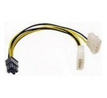 Gembird Разветвитель питания , 2xMolex->PCI-E 6pin, для подкл. в/к к б/п [CC-PSU-6]