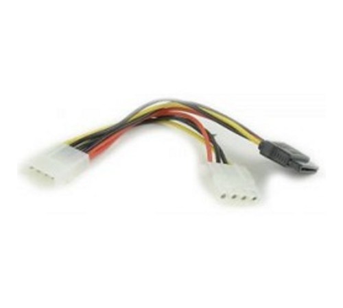 Gembird/Cablexpert Кабель питания SATA, 15см, molex 4pin/molex4pin+sata 15pin, на 2 устр. (CC-SATA-PSY2) Gembird/Cablexpert Кабель питания SATA, 15см, molex 4pin/molex4pin+sata 15pin, на 2 устр. (CC-SATA-PSY2)