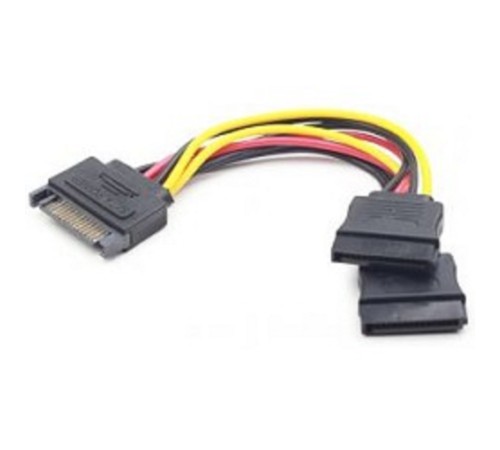 Gembird/Cablexpert Кабель питания SATA, 15см, 15pin (M)/2x15pin(F), на 2 SATA устр (CC-SATAM2F-01) Gembird/Cablexpert Кабель питания SATA, 15см, 15pin (M)/2x15pin(F), на 2 SATA устр (CC-SATAM2F-01)