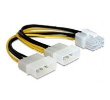Cablexpert Разветвитель питания 2xMolex->PCI-Express 8pin, для подключения в/к PCI-Е (8pin) к б/п ATX (CC-PSU-81)